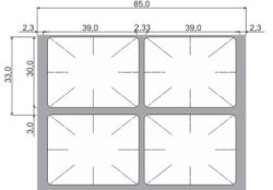 Etiqueta Loratório 39x30
