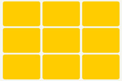 Etiqueta Colorida Amarelo Vivo