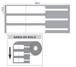Etiqueta para Jóias Pazinha 95x12 cm